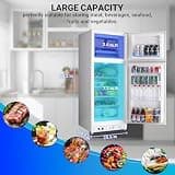 Smad 9.3 Cu.Ft. Off-Grid Propane Refrigerator with Top Freezer for RVs and Cabins