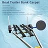 AmarinePlay 12 Inch x 13 ft Recycled Polyester Marine Grade Boat Trailer Bunk Carpet