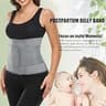 MAMODY Postpartum Belly Wrap and Abdominal Binder Made with Bamboo Charcoal
