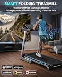 WELLFIT Pre-Assembled Treadmill with 15% Incline and 4.0 HP Fast Motor