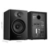 OHAYO 60W Active Bookshelf Computer Speakers with Bluetooth 5.3 and AUX