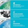 Intex 2650 GPH Krystal Clear Sand Filter Pump & Saltwater Pool Chlorine System