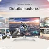 LG 27UP650K-W 27-Inch Ultrafine 4K UHD IPS Monitor with HDR400 Support