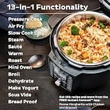 Instant Pot Duo Crisp Ultimate Lid 13-in-1 Air Fryer and Multi-Cooker 6.5-Quart