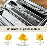 Marcato Atlas 150 Classic Manual Pasta Maker Machine with 9 Thickness Settings