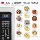 Toshiba ML-EC42P(SS) 4-in-1 Countertop Microwave & Air Fryer, 1.5 Cu. Ft.