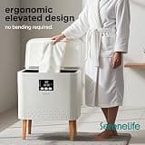 SereneLife WiFi-Enabled Smart Towel Warmer Bucket with Water Resistance