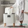 SereneLife WiFi-Enabled Smart Towel Warmer Bucket with Water Resistance
