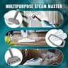 PurSteam 10-in-1 Steam Mop with Detachable Handheld Steamer and Accessories
