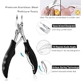 Bcabo 10-Piece Surgical Stainless Steel Ingrown Toenail Treatment Kit