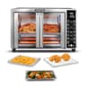 Gourmia French Door Air Fryer Toaster Oven, 6-Slice Capacity & 17 Presets