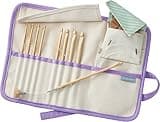 Clover Takumi Premium Bamboo Interchangeable Tunisian Crochet Hook Set