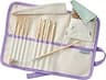 Clover Takumi Premium Bamboo Interchangeable Tunisian Crochet Hook Set