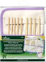 Clover Takumi Premium Bamboo Interchangeable Tunisian Crochet Hook Set