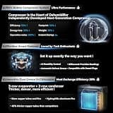 AEOCKY Energy Star Smart Compressor Dehumidifier with Humidistat (74 Pint, 4500 Sq.Ft)