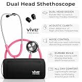 Vive Precision Dualhead Stethoscope for General Monitoring and Basic Health