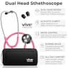 Vive Precision Dualhead Stethoscope for General Monitoring and Basic Health