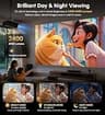 Daytime 4K Home Theater Projector with MEMC Motion, Dolby Audio, and Auto Setup