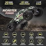 TENSSENX 1:18 Scale 4WD All-Terrain Electric Monster Truck with Dual Battery Pack