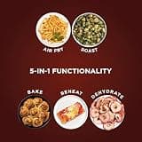 Ninja 4-Quart 4-in-1 Compact Air Fryer for Roasting, Crisping, and Dehydrating