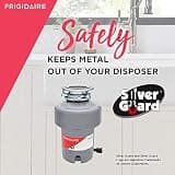 Frigidaire FF75DISPC1 3/4 HP Corded Garbage Disposal with Antimicrobial Protection