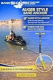 SandShark Supersport 3.0 Telescoping Auger Anchor for PWCs and Small Boats