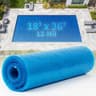 Blue Wave Blue Rectangle Solar Pool Thermal Blanket, 18 x 36 Ft, 12 Mil