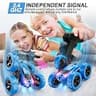 QUNREDA 4WD RC Stunt Car with Tool-Free Modular Battery & USB-C Quick Charging