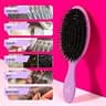 SimplyHair Ultimate Hair Extension Detangler Brush with Dual Boar Bristles
