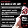 Adam's Polishes Mega Foam Ultra-Concentrated pH-Neutral Car Wash Soap, 1 Gallon