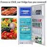 Smad 9.3 Cu.Ft. Off-Grid Propane Refrigerator with Top Freezer for RVs and Cabins