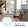 LG 5,000 BTU Ultra-Quiet Compact Window Air Conditioner with Mechanical Controls