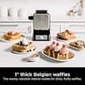 Ninja BW1001 Waffle Maker Pro with Vertical Design and NeverStick Coating