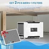 CADPXS 80-Pint Crawl Space Dehumidifier with Built-In Pump and Gravity Drain