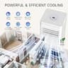 Nypeak 16,000 BTU 5-in-1 Smart Portable Air Conditioner with WiFi App Control