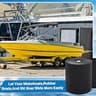 Soulchen 12 in x 50 ft Self-Adhesive Waterproof Felt Boat Trailer Bunk Carpet Roll