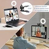 Cyezcor USB Video Conference Ring Light Kit with Adjustable Laptop Mount