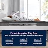 Avenco 6-Inch Medium-Firm Twin Hybrid Mattress with Bonnell Spring System