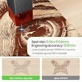 LONGER RAY5 5.5W Laser Engraver Machine with 3.5-Inch Touchscreen and WiFi Control