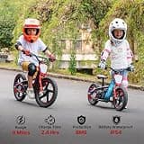 RFN Kids 12-Inch Lightweight Electric Balance Bike with Mid-Drive Motor