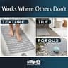 SlipX Solutions Weighted Non-Slip Bath Mat for Textured Tubs & Showers