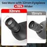 Gosky Flagship Upgraded Angled Spotting Scope with Tripod & Adapter, 25-75x80mm
