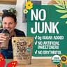 EarthChimp Organic Vegan Protein Powder with Probiotics, Dairy & Soy Free