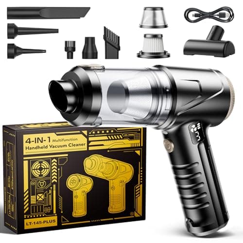 Svoko 26000Pa High-Power Handheld Cordless Vacuum with Brushless Motor