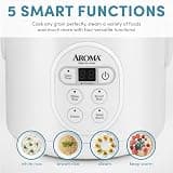 Aroma Housewares ARC-914D Digital Rice Cooker and Food Steamer, 4-Cup