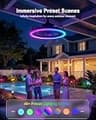 Lumary 20-Inch Smart Gazebo Ceiling Fan with RGBAI Lights and Voice Control