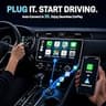 ZOUHOE 5.8GHz Lightweight Wireless CarPlay and Android Auto Adapter Unit