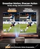 Aurzen EAZZE D1 MAX Google TV Smart Projector with 1000 ANSI Lumens and Auto Focus