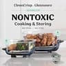 Ninja Crispi FN101SG 4-in-1 Glass Air Fryer with Dual Container System