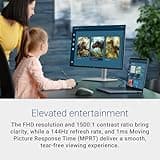 Dell S2725HSM 27-Inch FHD IPS Office Monitor with Fully Articulating Stand and 144Hz